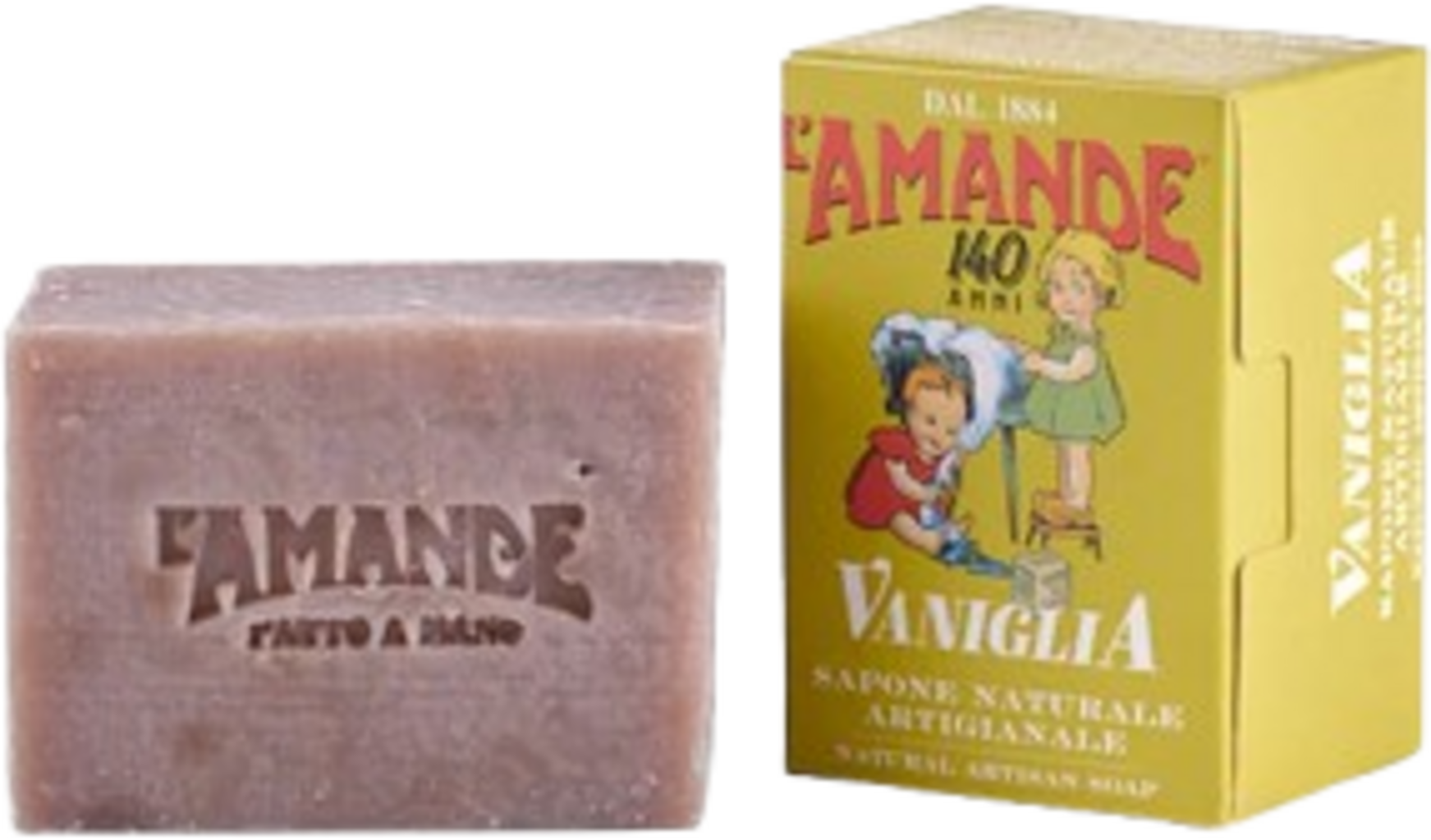 L'Amande Sapone Naturale Artigianale - Vaniglia