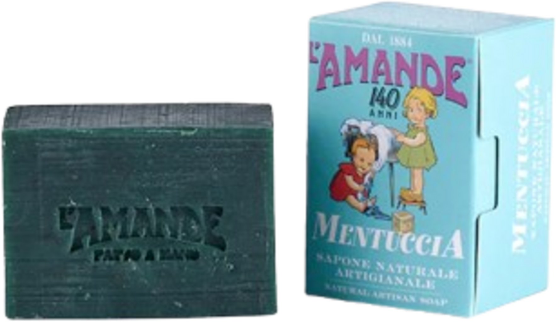 L'Amande Sapone Naturale Artigianale - Mentuccia