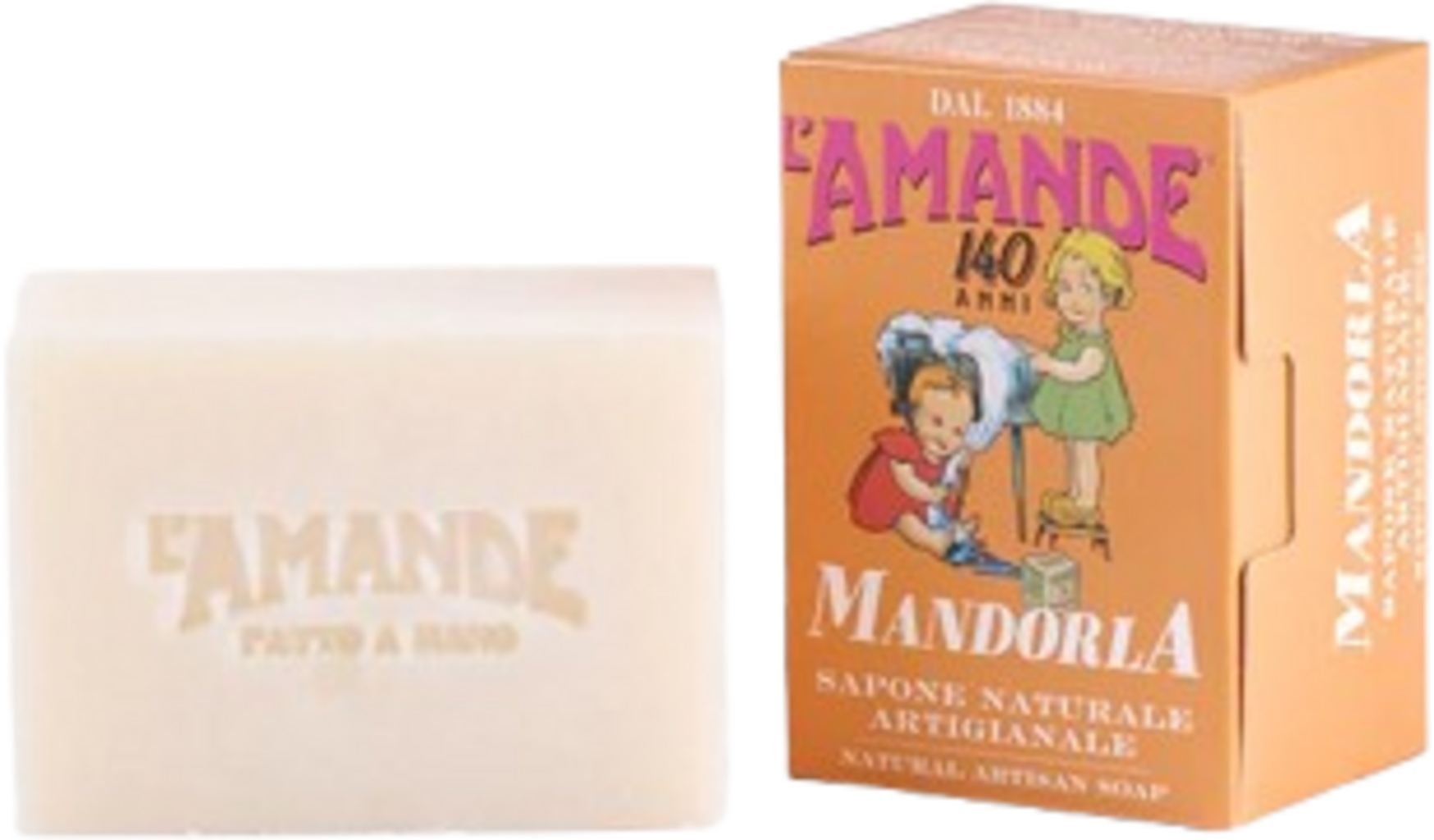 L'Amande Sapone Naturale Artigianale - Mandorla