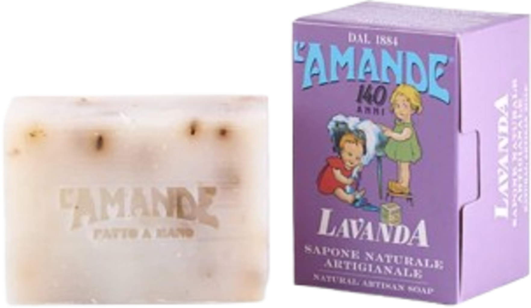 L'Amande Sapone Naturale Artigianale - Lavanda