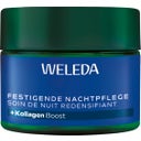 Niebieska gencjana i szarotka - wzmacniający krem na noc - 40 ml