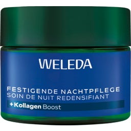 Niebieska gencjana i szarotka - wzmacniający krem na noc - 40 ml
