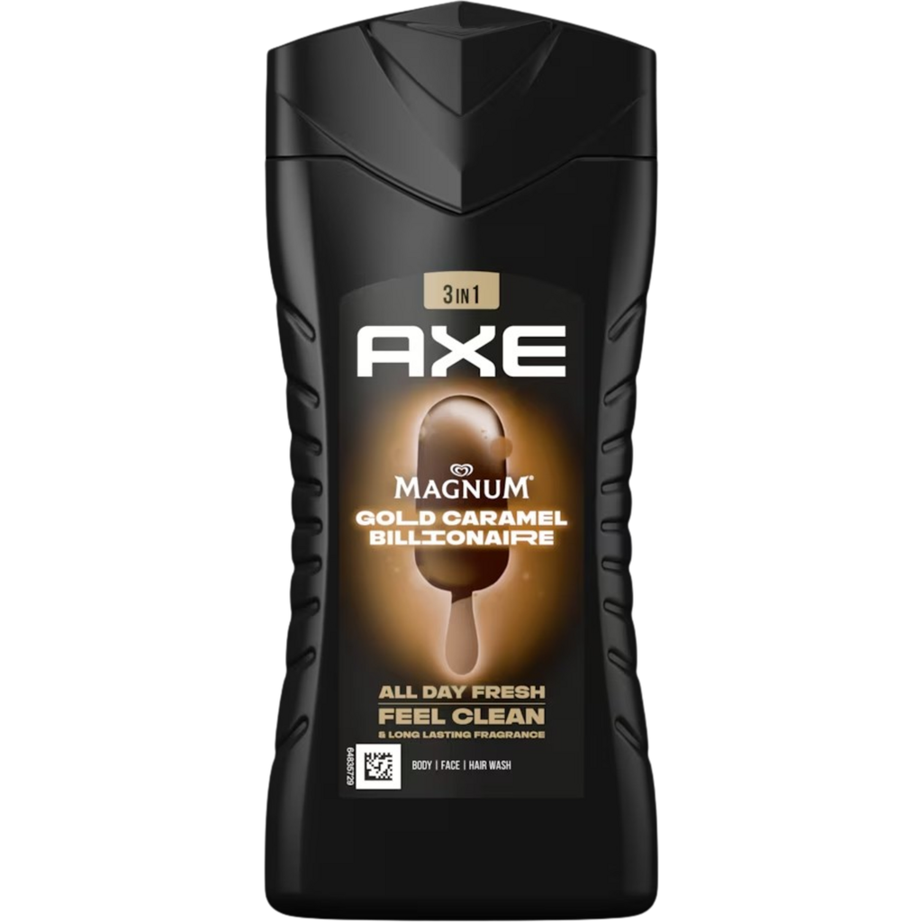 AXE Magnum Gold Caramel Billionaire Shower Gel, 250 ml - oh feliz