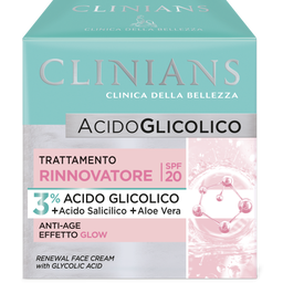 ACIDO GLICOLICO Trattamento Rinnovatore SPF 20