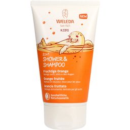 KIDS 2w1 żel pod prysznic i szampon owocowa pomarańcza - 150 ml