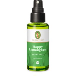 Bio pršilo za prostor z limonsko travo Happy - 50 ml
