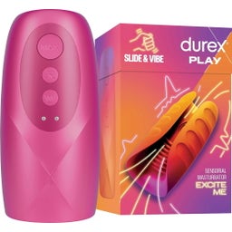 Durex Play Slide & Vibe Sensorial Masturbator - 1 Stk