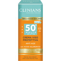 Clinians Crema Viso Protettiva Anti Age SPF 50+ - 50 ml