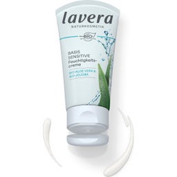 lavera Basis Sensitiv Vochtinbrengende Crème - 50 ml