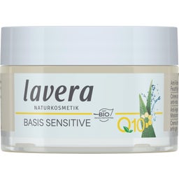 lavera Basis Sensitiv - Crema Antiarrugas Q10 - 50 ml