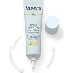lavera Basis Sensitiv Anti-Aging Oogcrème Q10 - 15 ml