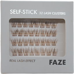 FAZE Self-Stick Lash Clusters - Brown - 1 set