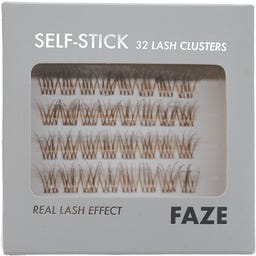 FAZE Self-Stick Lash Clusters - Brown - 1 Set