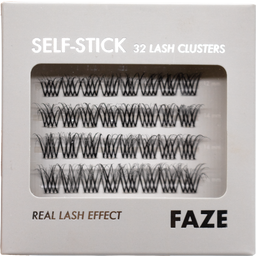 FAZE Self-Stick Lash Clusters - Black - 1 Set