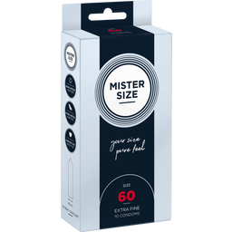 MISTER SIZE Óvszer, 60 mm - 10 darab