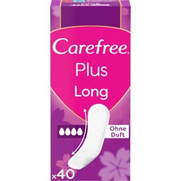 Carefree Slipeinlagen Plus Long ohne Duft - 40 Stk
