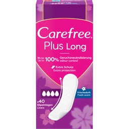 Carefree Slipeinlagen Plus Long mit Frischeduft - 40 Stk