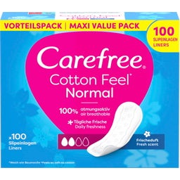 Slipeinlagen Cotton Feel Normal mit Frischeduft Maxi Pack - 100 Stk