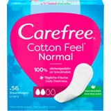 Cotton Feel Normal Liners with Aloe Vera Scent