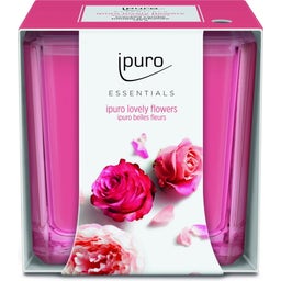ipuro Essentials geurkaars Lovely Flowers - 125 g