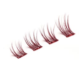 blik. Self-Stick Lash Clusters - Burgundy 0.1