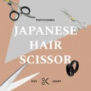 Premium Hair Cutting Scissors - Japanese Steel - silver - 6.5