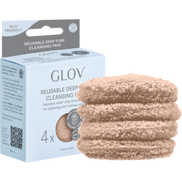 GLOV Reusable Deep Pore Cleansing Pads - 4 st.