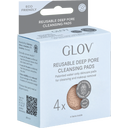 GLOV Reusable Deep Pore Cleansing Pads - 4 st.