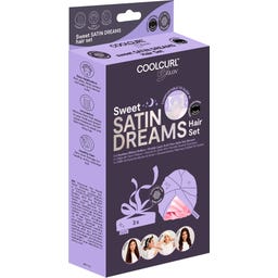 GLOV COOLCURL Sweet Dreams Satin Set - Pink