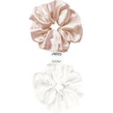 GLOV Scrunchies 2 Pack M - Champagne/White