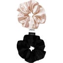 GLOV Scrunchies 2 Pack M - Champagne/Black