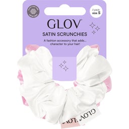 GLOV Scrunchies 2 Pack S - White/Pink