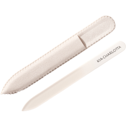 Kia-Charlotta Glass Nail File - Beige