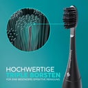 happybrush Eco VIBE 3+ Aufsteckbürsten AllBlack - 3 Stk