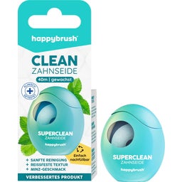 happybrush CLEAN nić dentystyczna - 40m