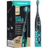 happybrush ECO VIBE 3 Sonic Toothbrush Black-Mint