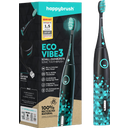 happybrush ECO VIBE 3 Sonic Toothbrush Black-Mint - 1 Pc