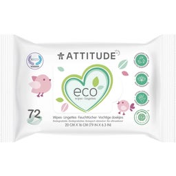 ATTITUDE Lingettes pour Bébé - 72 pièces