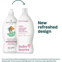 Detergente de Loiça Baby Leaves - Sem Perfume - 700 ml