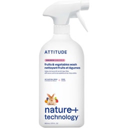 ATTITUDE Środek do mycia owoców i warzyw - 800 ml