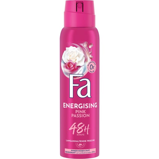 Body Mist Fa Pink Passion Eau De Cologne Fa ENERGISING Pink
