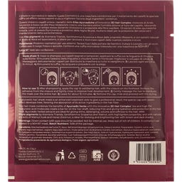 Máscara de Tecido Hyalurvedic para Brilho de Cor – Cabelos Escuros - 60 ml