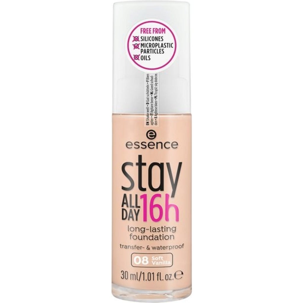 essence Stay ALL DAY 16h Long Lasting Foundation oh feliz