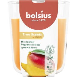bolsius Duża świeca zapachowa - True Scents - Mango