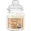 Świeca zapachowa - True Glow Silent Night, średni