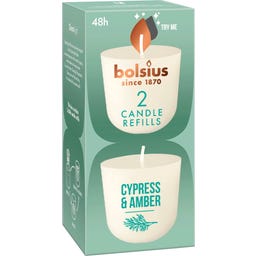 CleanLight ScentMax ut&aacute;nt&ouml;ltő gyerty&aacute;k, 2 db-os csomag