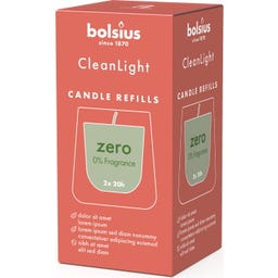 bolsius CleanLight - Velas de Recarga (2 unid.) - SEM PERFUME