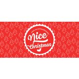 "Nice Christmas" - Ajándékutalvány környezetbarát újrahasznosított papírra