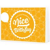 "Nice Birthday" - Vale-presente para Imprimir