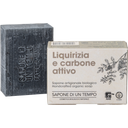 Sapone di un Tempo Seife - Lakritze & Aktivkohle